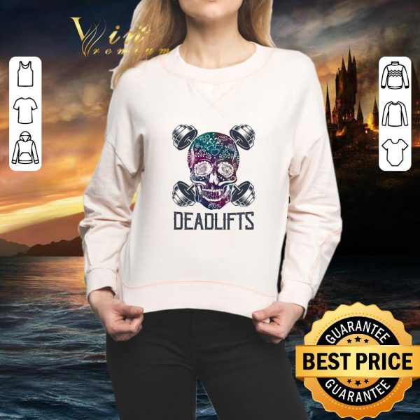 Sugar Skull Deadlifts Lifting weights shirt 2