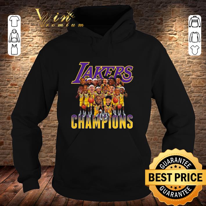 Original Lakers Team Champions shirt 9 Original Lakers Team Champions shirt