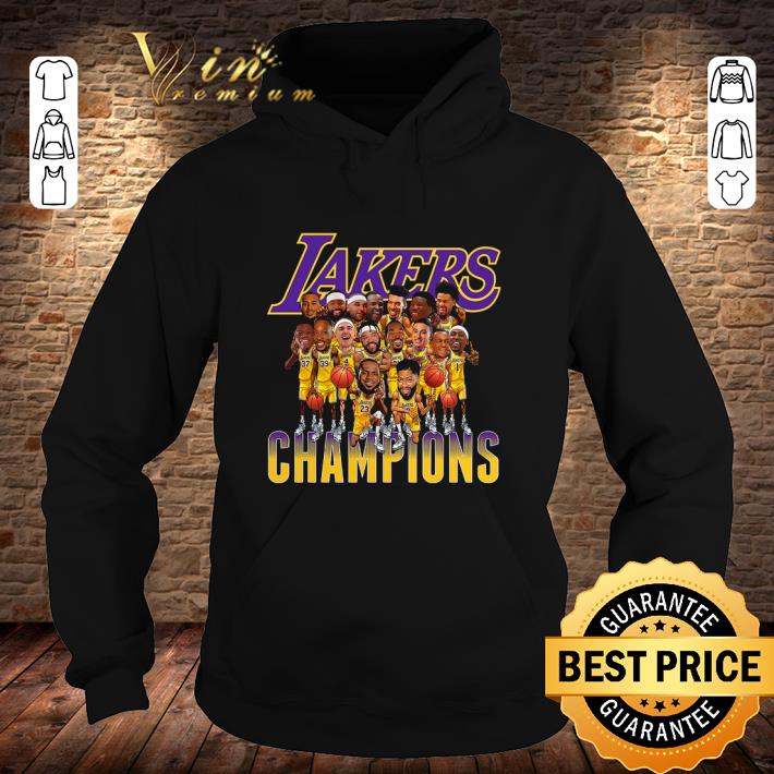 Original Lakers Team Champions shirt