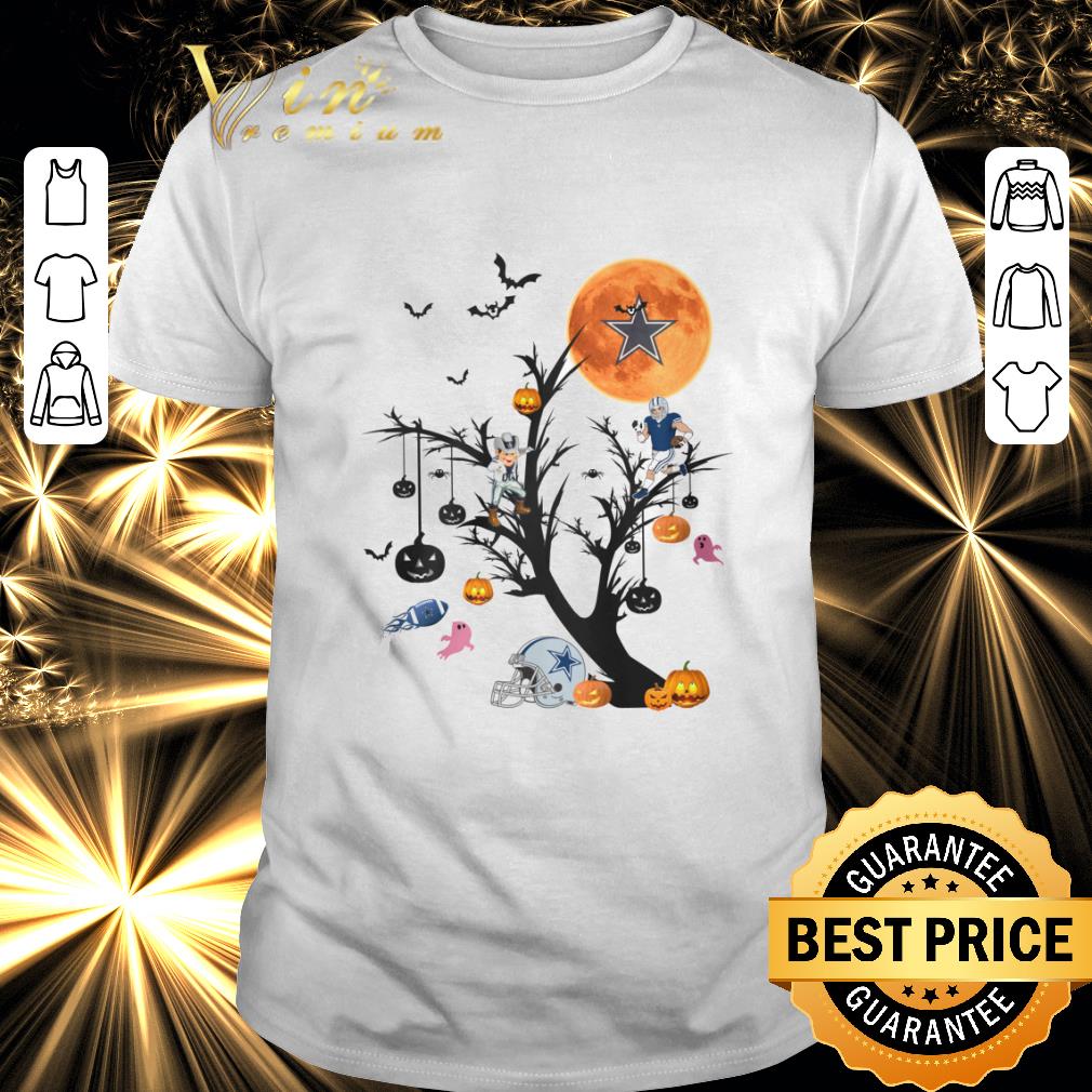 Premium Dallas Cowboys on the tree halloween shirt 7