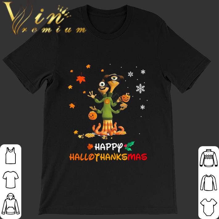 Official Minions octopus HalloThanksMas shirt 4 Official Minions octopus HalloThanksMas shirt 7