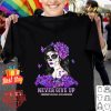 Original Tattoo Girl Never Give Up Fibromyalgia Awareness shirt 6