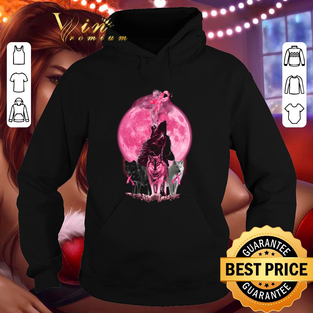Wolves and moon Breast Cancer Awareness shirt 9 Wolves and moon Breast Cancer Awareness shirt