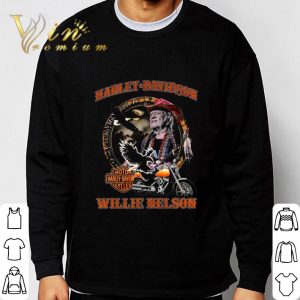 Willie Nelson and Harley Davidson shirt 5