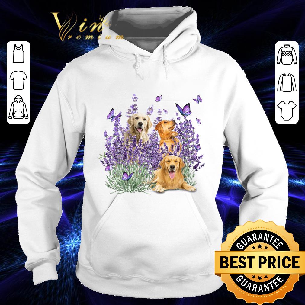 Golden Retriever Butterflies Flowers shirt 9 Golden Retriever Butterflies Flowers shirt
