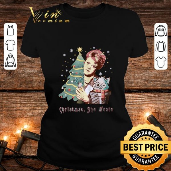 Premium Jessica Fletcher Christmas Murder She Wrote shirt 2