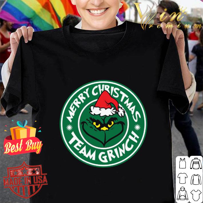 Original Team Grinch Merry Christmas Starbucks shirt 6