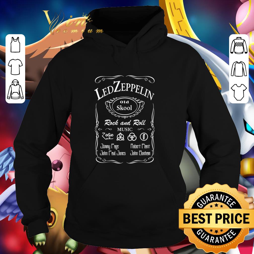 Awesome Led-Zeppelin old skool Rock and Roll Zoso symbol shirt