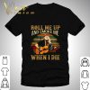 Willie Nelson Roll me up and smoke me when I die vintage sunset shirt 7