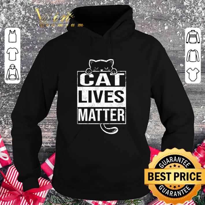 Official Cat lives matter shirt
