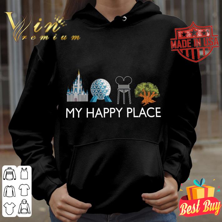 Disney Mickey My Happy Place shirt