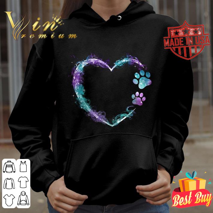 Awesome Dog Paw Heart Green Purple shirt 98027251 awesome dog paw heart green purple shirt 4 - Awesome Dog Paw Heart Green Purple shirt