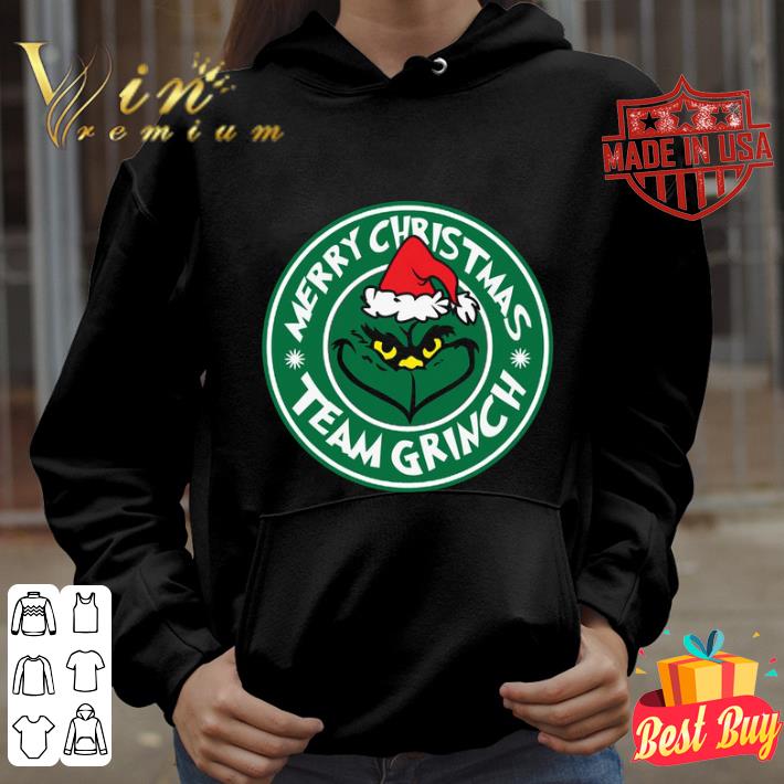 Original Team Grinch Merry Christmas Starbucks shirt 9 Original Team Grinch Merry Christmas Starbucks shirt