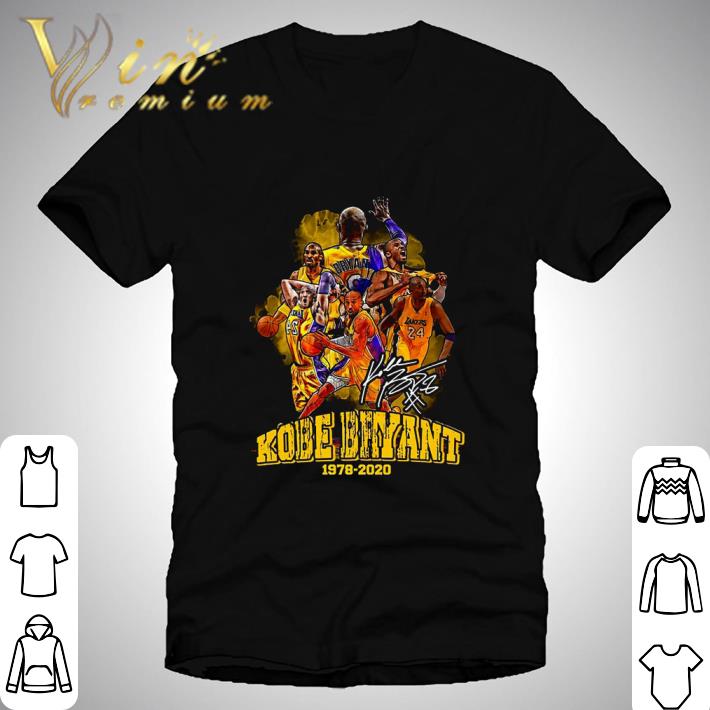 Kobe Bryant signed 1978-2020 shirt 7