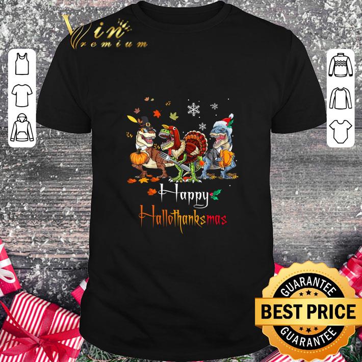 Best T-rex Dinosaurs Happy Hallothanksmas shirt 6
