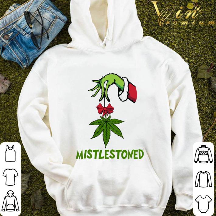 Hand Grinch Hold Weed Mistlestoned shirt 9 Hand Grinch Hold Weed Mistlestoned shirt