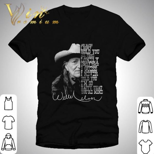 Willie Nelson always on my mind signature shirt 1