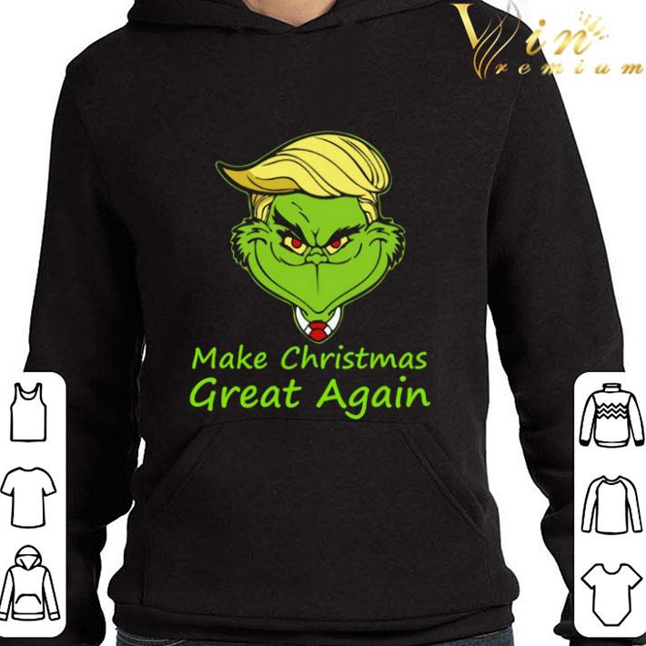 Trump mashup Grinch make Christmas great again shirt