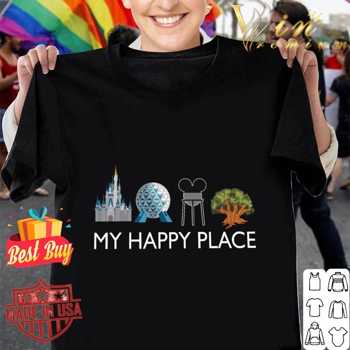 Disney Mickey My Happy Place shirt 6