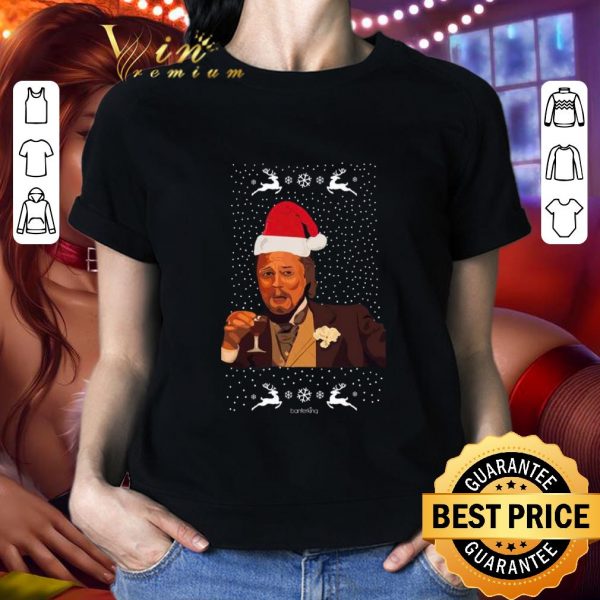 Original Leonardo DiCaprio Drinking Meme Ugly Christmas shirt 2