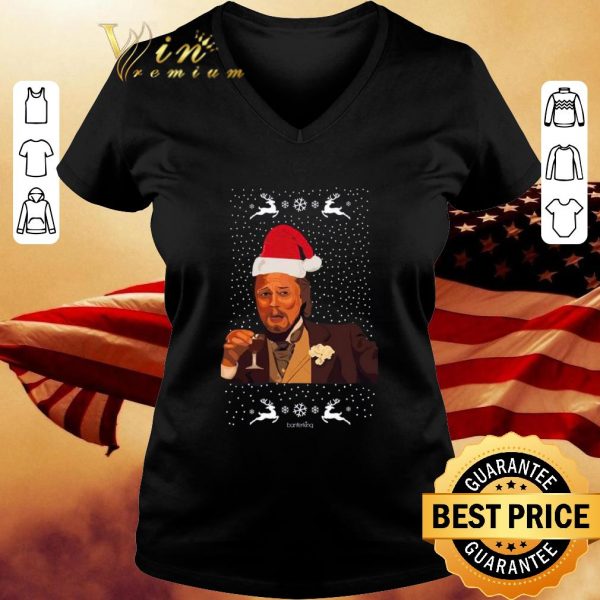 Original Leonardo DiCaprio Drinking Meme Ugly Christmas shirt 3
