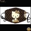 Hello Kitty Louis Vuitton Face Mask 6