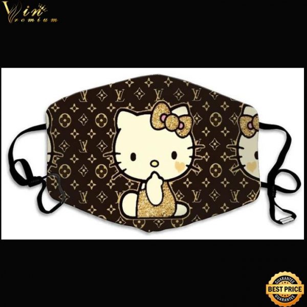Hello Kitty Louis Vuitton Face Mask 1