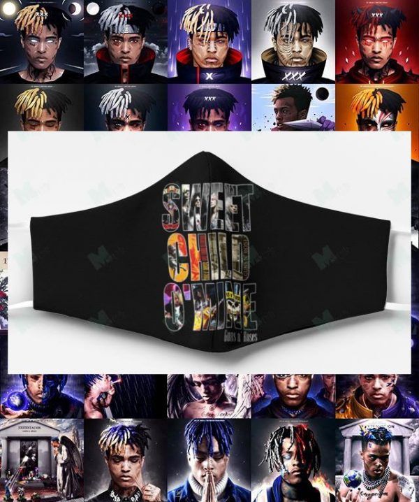 Sweet Child O' Mine Guns N' Roses Face Mask 1