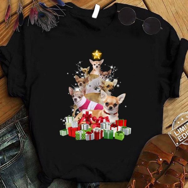 Official Chihuahua Christmas Tree shirt 1