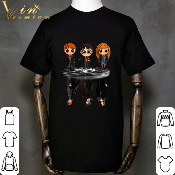 Harry Potter Hermione Ron reflection water mirror characters shirt 2