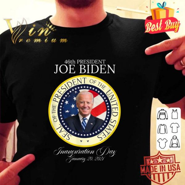 Original 46th President Joe Biden Inauguration Day Commemorative Seal shirt 2