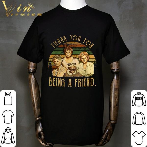 The Golden Girls Thank You for Being A Friend 80s Vintage shirt 2