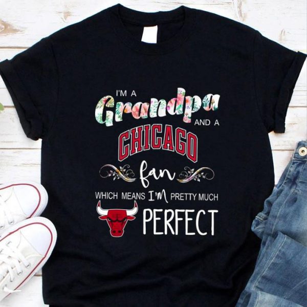 Premium I'm A Grandma And A Chicago Bulls Fan shirt 1