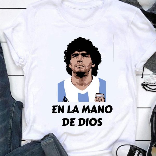 Original Diego Maradona D10S En La Mano De Dios shirt 1