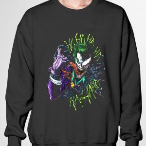 Original DC vs Marvel Joker vs Venom ha ha ha shirt 5