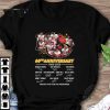 Original Kansas City Chiefs 60th anniversary 1960-2020 signatures thank you for the memories shirt 6