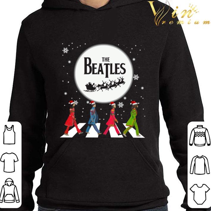 The Beatles Abbey Road Under Moon Christmas shirt