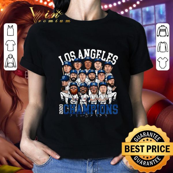 Original Los Angeles Dodgers 2020 Champions Fan Art shirt 2