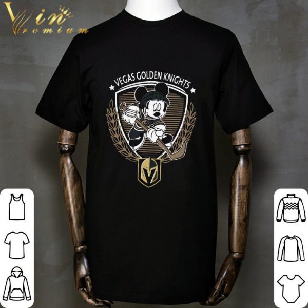 Mickey Mouse mashup Vegas Golden Knights shirt 2