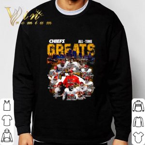Kansas City Chiefs All Time Greats Legends Signatures shirt 5