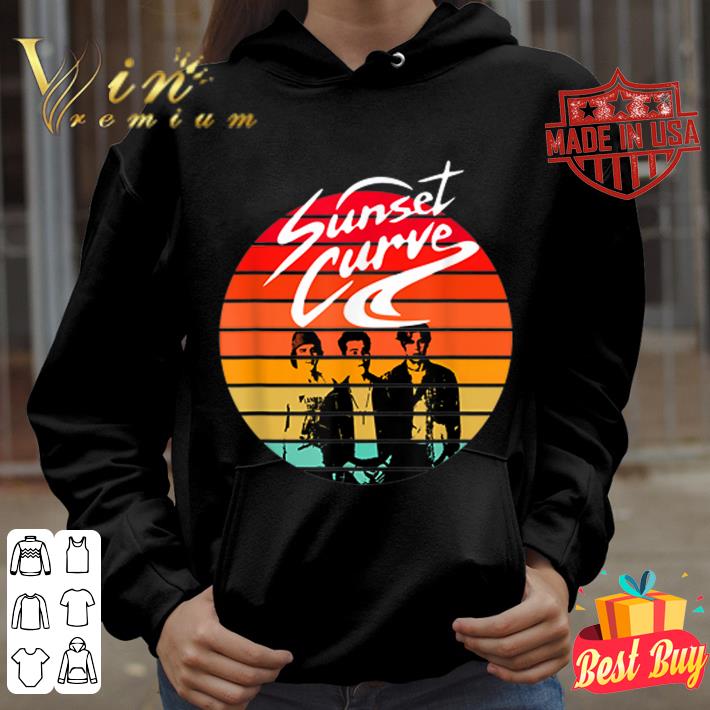 Hot Julie And The Phantoms Sunset Curve Logo shirt 9 Hot Julie And The Phantoms Vintage Curve Logo shirt