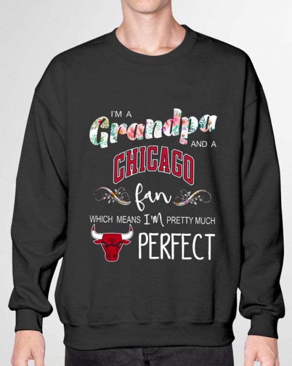 Premium I'm A Grandma And A Chicago Bulls Fan shirt 3