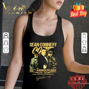 Hot Sean Connery James Bond 007 90th anniversary 1930-2020 signature shirt 5