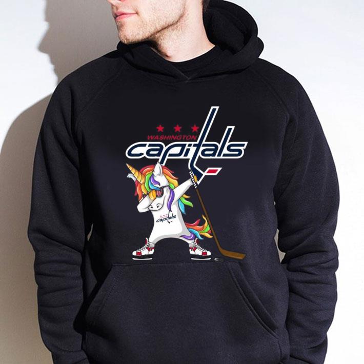 Hot Hip Hop Dabbing Unicorn Flippin Love Washington Capitals Nhl shirt
