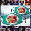 Truck Merry Christmas Y'all face mask 6