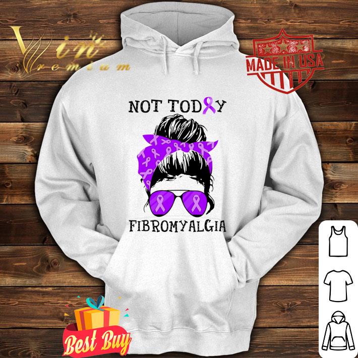 Hot Not today Fibromyalgia Lady shirt