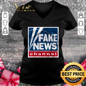 Premium Fake News Channel Social Network shirt 4