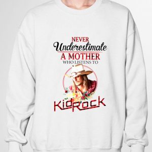 Original Never Underestimate A Mother Who Listens To Kid Rock Plaid shirt 5