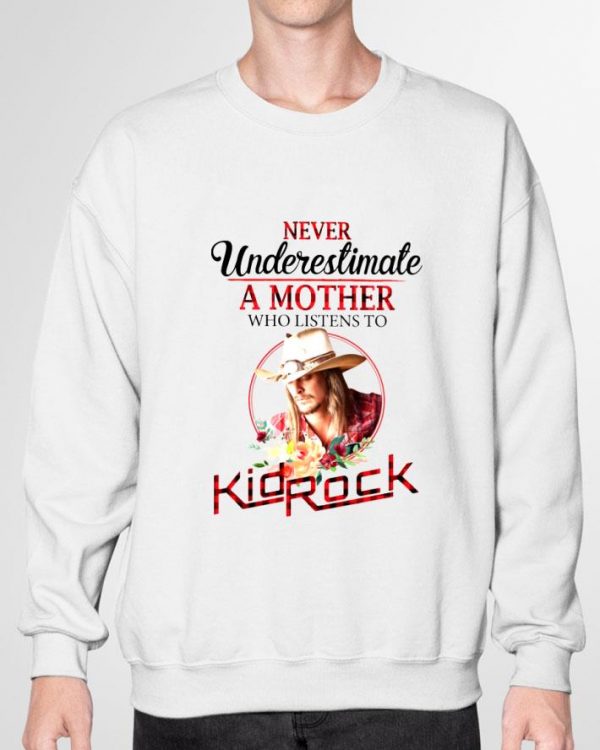 Original Never Underestimate A Mother Who Listens To Kid Rock Plaid shirt 3