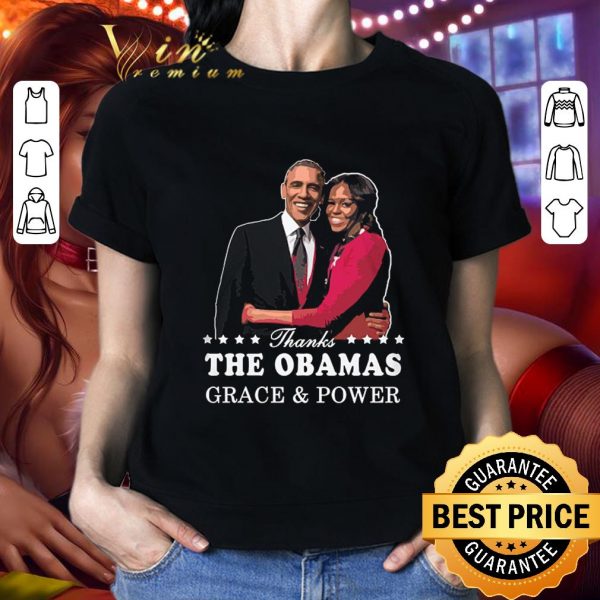 Awesome Thanks The Obamas Grace & Power shirt 2